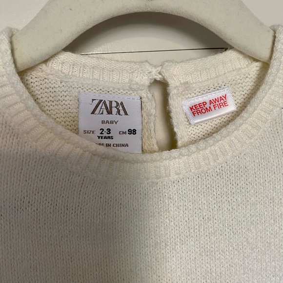 Zara Shirts & Tops Zara Baby Girls Rainbow Knit Sweater Poshmark